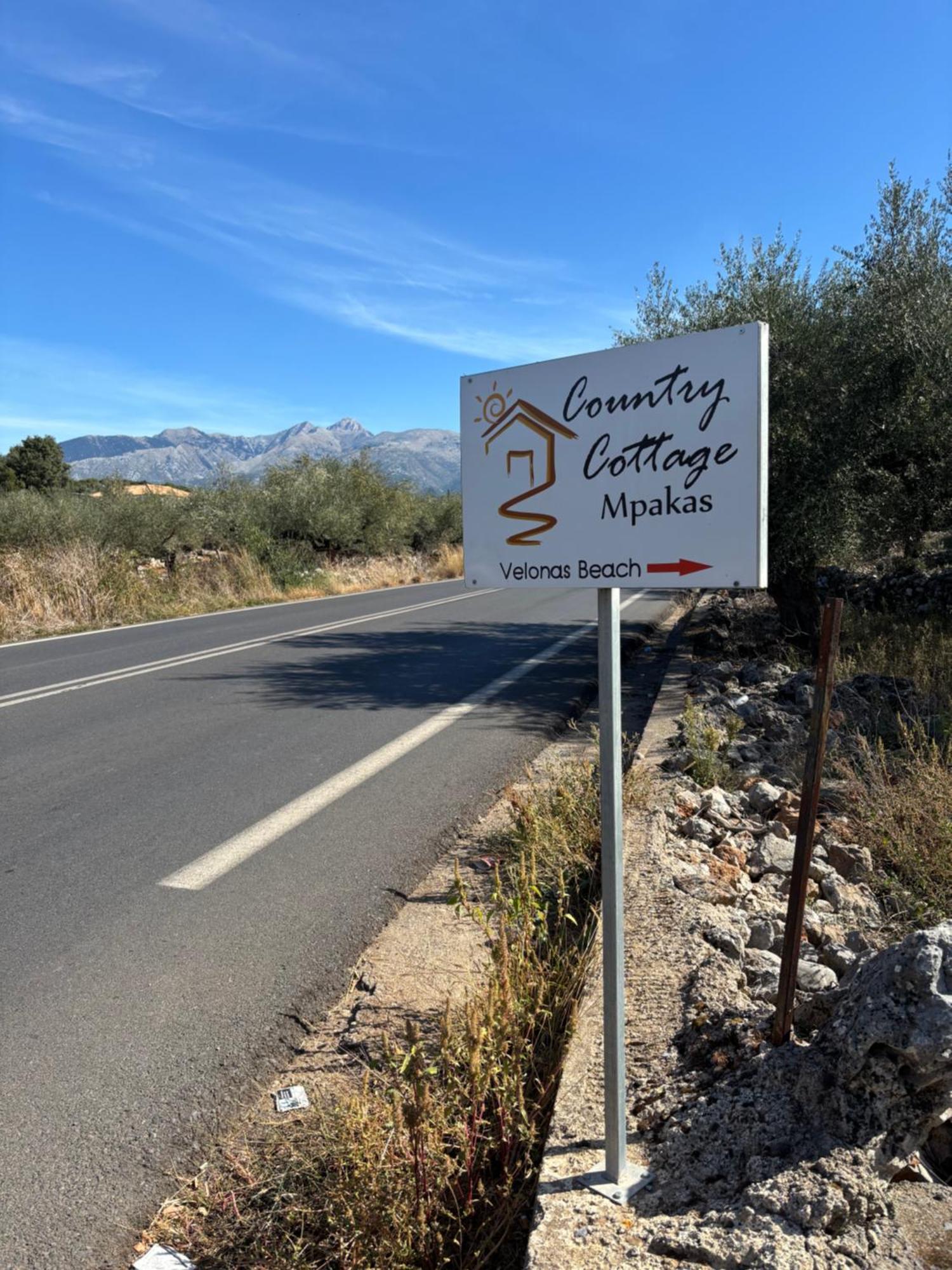 Velonas Beach Mpakas Country Cottage Prosilio  المظهر الخارجي الصورة